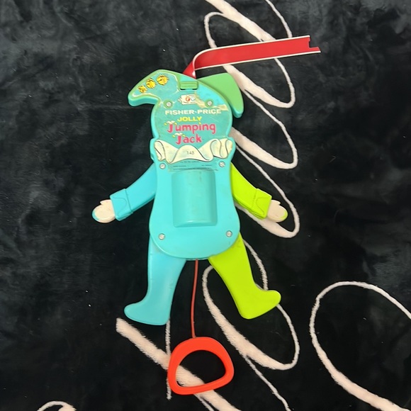 Vintage Fisher Price Jolly Jumping Jack - Picture 4 of 9